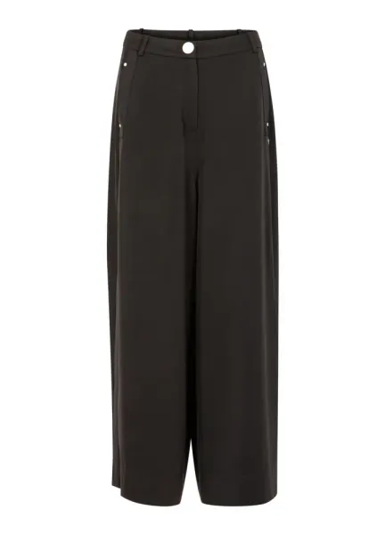 SHINY WIDE PANTS