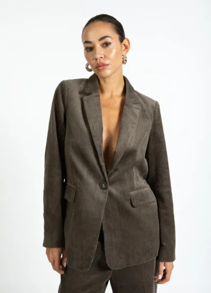 CORDUROY SUIT BLAZER